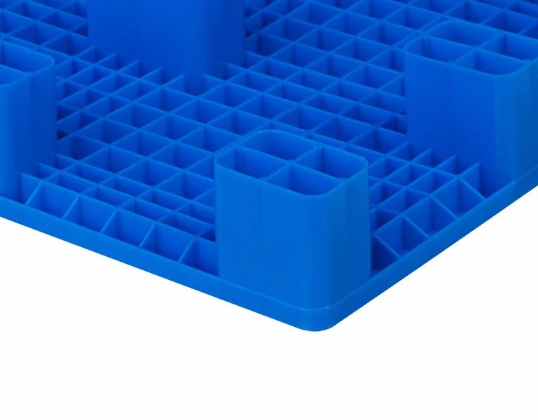 軒盛塑業(yè)8060平板九腳塑料注塑托盤(pán)