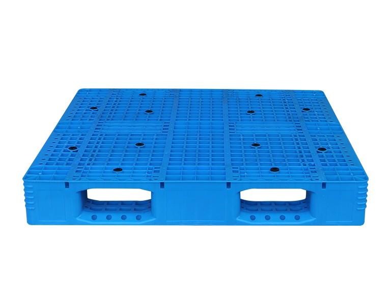 軒盛塑業(yè)1212網(wǎng)格川字倉儲塑料托盤-17cm