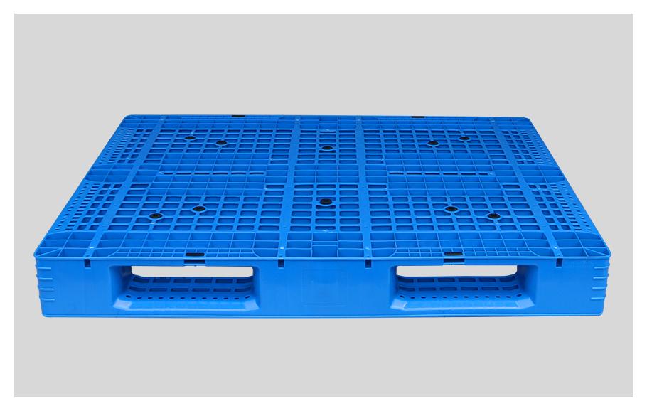 1412網(wǎng)格川字塑料托盤(pán)正面