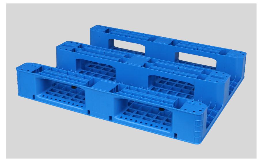 1008網(wǎng)格川字塑料托盤背面 1008網(wǎng)格川字塑料托盤背面