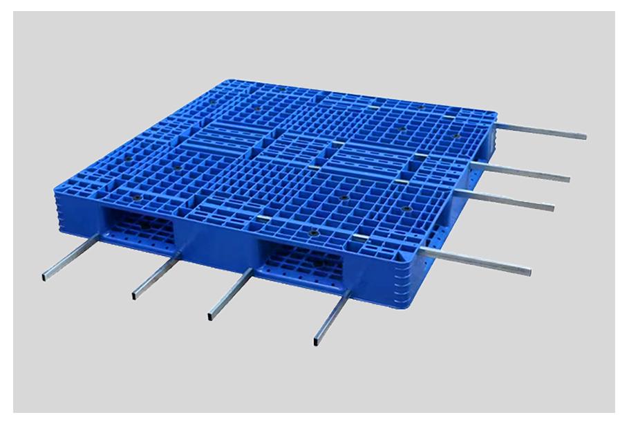 鋼管加固-1210網(wǎng)格田字塑料托盤(pán) 鋼管加固-1210網(wǎng)格田字塑料托盤(pán)